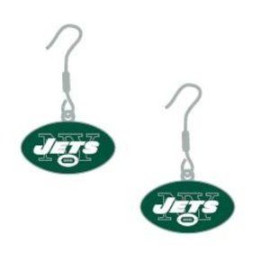 New York Jets J Hook Logo Earrings